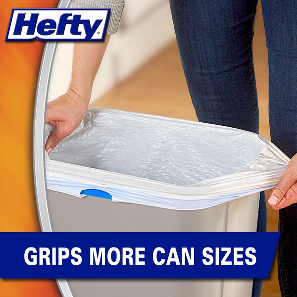Hefty Ultra Strong 13 Gallon Tall Kitchen Drawstring Bags, 40 Bags