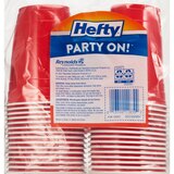 Hefty Party Easy-to-Grip 18 OZ Red Cups, 30 CT, thumbnail image