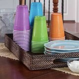 Hefty Party On! Disposable Cups, Assorted Color, 16 OZ, 80 CT, thumbnail image