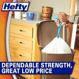 Hefty Strong Drawstring Tall Kitchen Bags 13 Gallon, 45 ct, thumbnail image