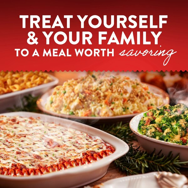 Stouffer’s Macaroni and Cheese, Large Size, Oven or Microwave Dinner, Easy Frozen Dinners, 20 oz