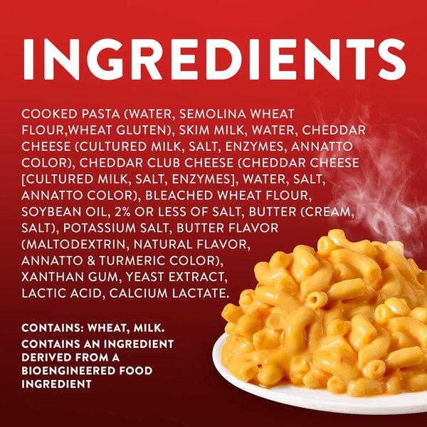 Stouffer’s Macaroni and Cheese, Large Size, Oven or Microwave Dinner, Easy Frozen Dinners, 20 oz