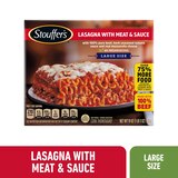 Stouffer's, Large Size Lasagna with Meat and Sauce Frozen Meal, 19 oz, thumbnail image