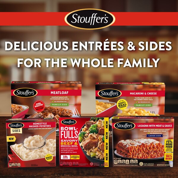 Stouffer's, Large Size Lasagna with Meat and Sauce Frozen Meal, 19 oz