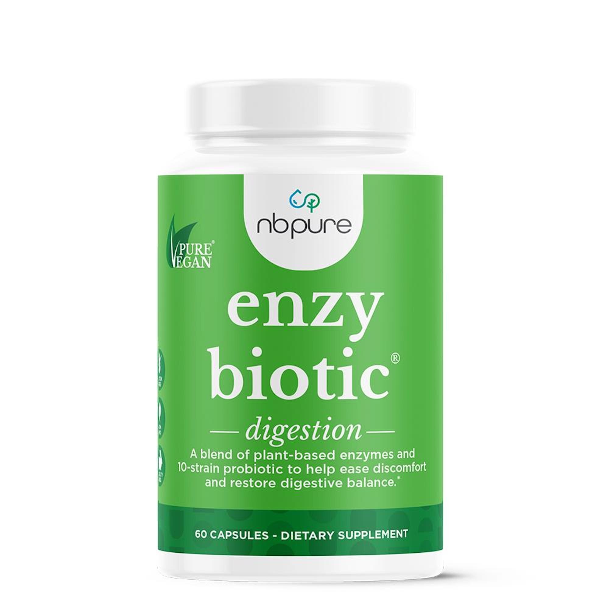 nbpure enzybiotic Digestion Capsules, 60 CT
