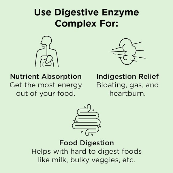 nbpure Digestive Enzyme Complex Capsules, 90 CT