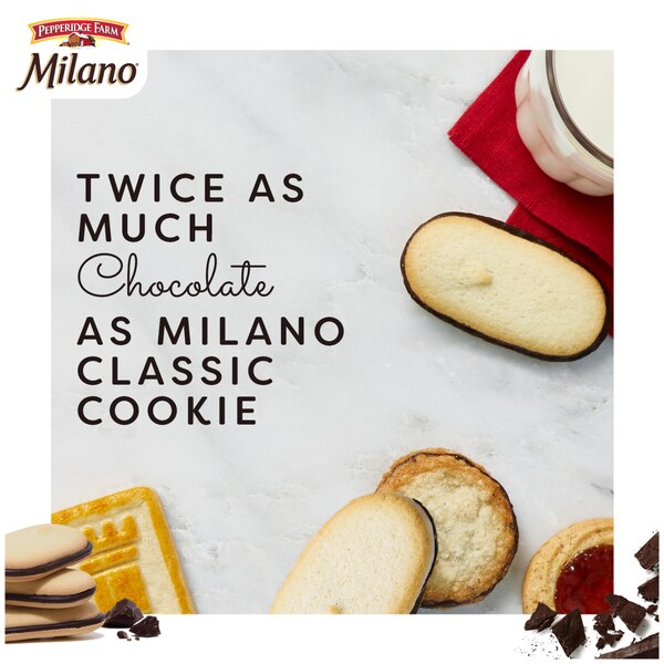 Pepperidge Farm Milano Double Dark Chocolate Cookies, 7.5 oz