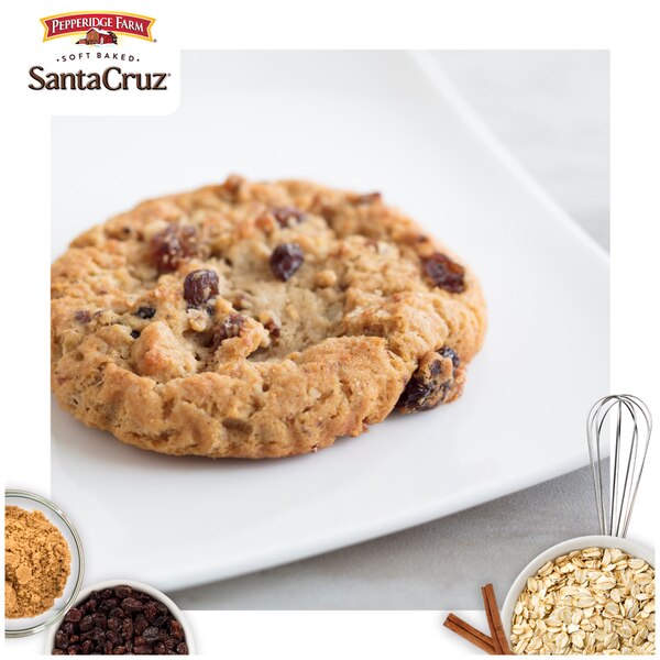 Pepperidge Farm Santa Cruz Soft Baked Oatmeal Raisin Cookies, 8.6 oz