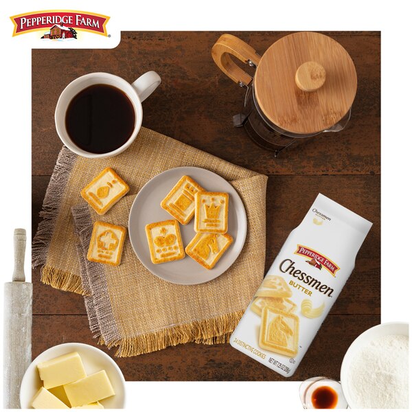Pepperidge Farm Chessmen Chessmen Butter Cookies, 7.25 oz