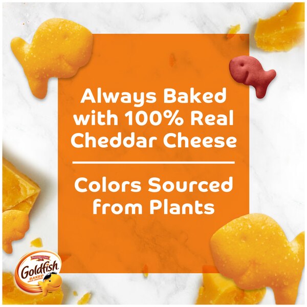 Pepperidge Farm Goldfish Colors Cheddar Cheese Crackers, 6.6 Oz