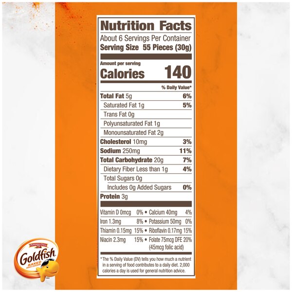 Pepperidge Farm Baked Cheddar Gold Fish