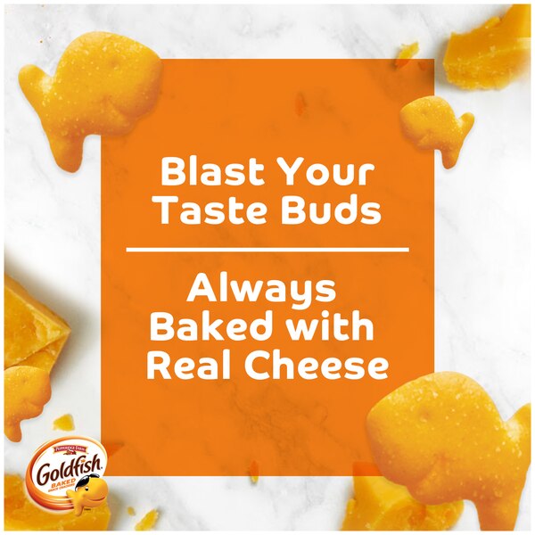 Pepperidge Farm Goldfish Flavor Blasted Flavor Blasted Xtra Cheddar Cheese Crackers, 6.6 oz