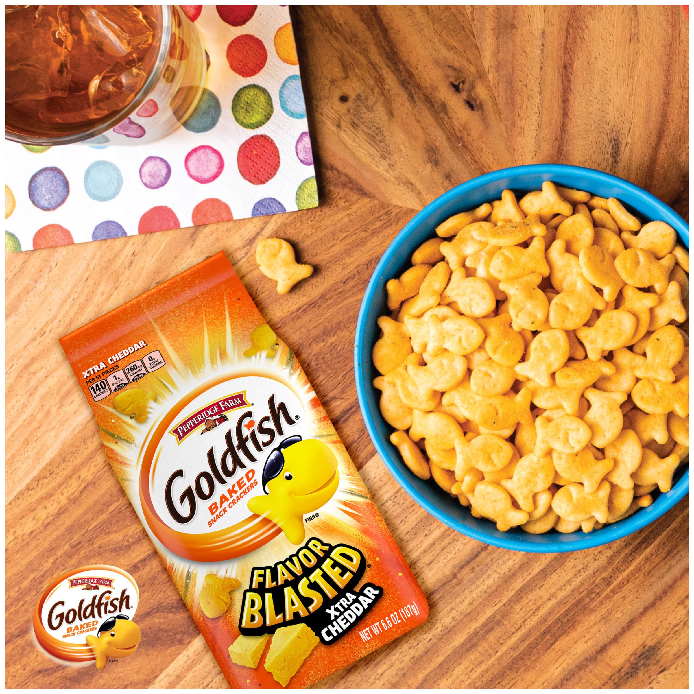 new big goldfish crackers