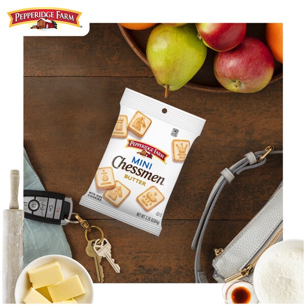 Pepperidge Farm Chessmen Mini Butter Cookies, 2.25 oz
