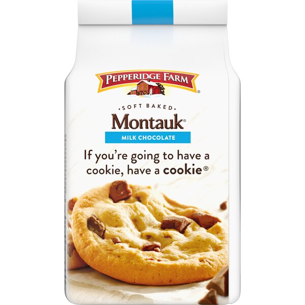 Pepperidge Farm Montauk Soft Baked Milk Chocolate Chunk Cookies, 8.6 oz