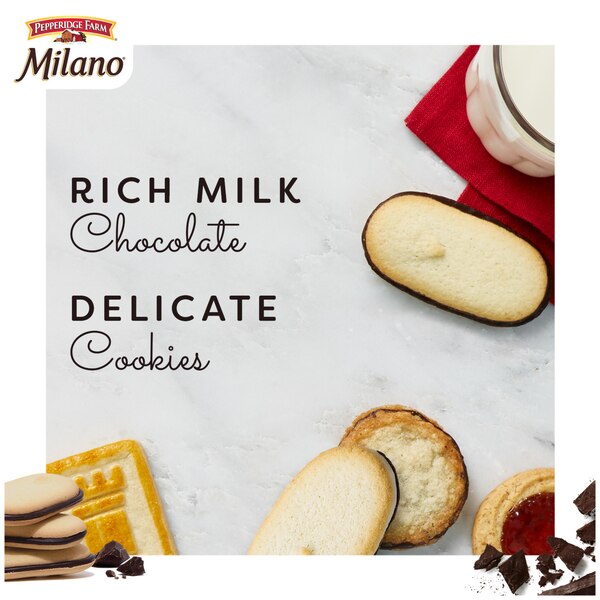 Pepperidge Farm Milano Milk Chocolate Cookies, 6 oz