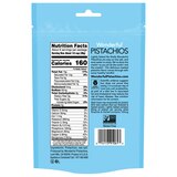 Wonderful Pistachios, No Shells, Roasted and Lightly Salted Nuts, 6 oz Resealable Pouch, thumbnail image