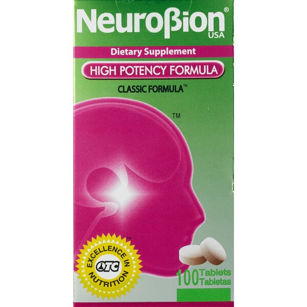 NeuroBion High Potency Formula Clasica Tablets, 100 CT