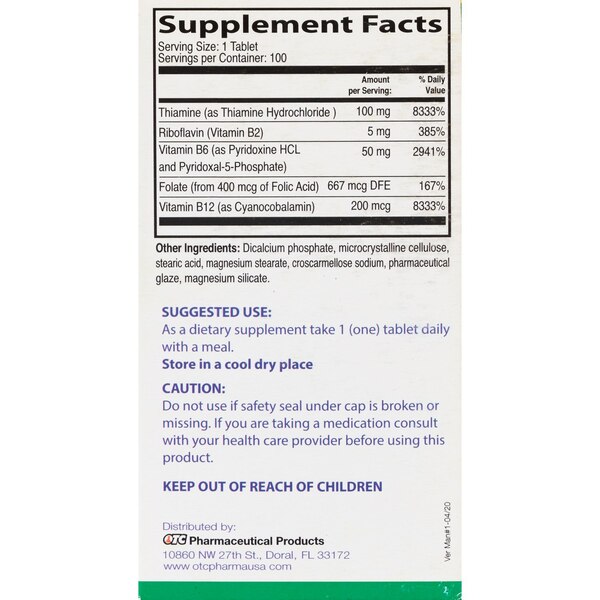 NeuroBion Folico B Complex + Folic Acid Tablets