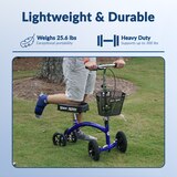 KneeRover HYBRID Knee Scooter with All Terrain Front Tires, thumbnail image