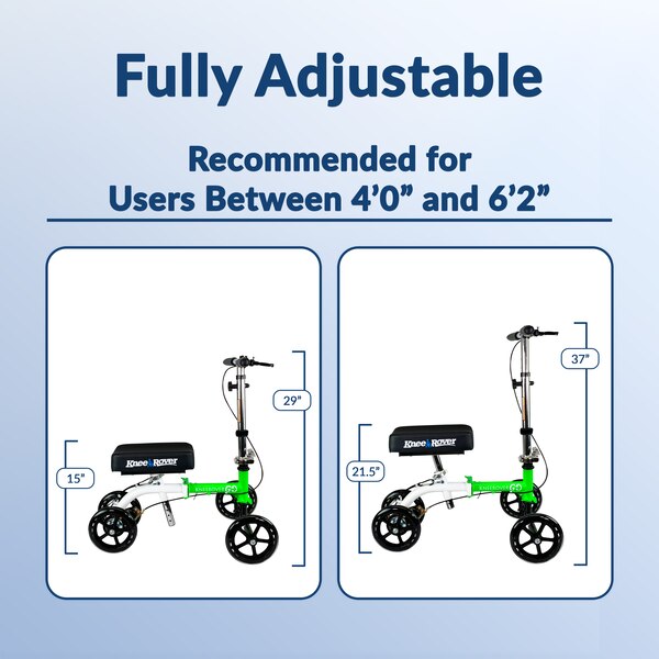 KneeRover GO Knee Walker and Scooter