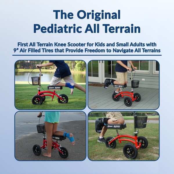 KneeRover Small Petite Adult All Terrain Knee Scooter Knee Walker