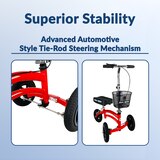 KneeRover Small Petite Adult All Terrain Knee Scooter Knee Walker, thumbnail image