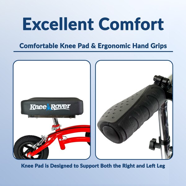 KneeRover Small Petite Adult All Terrain Knee Scooter Knee Walker