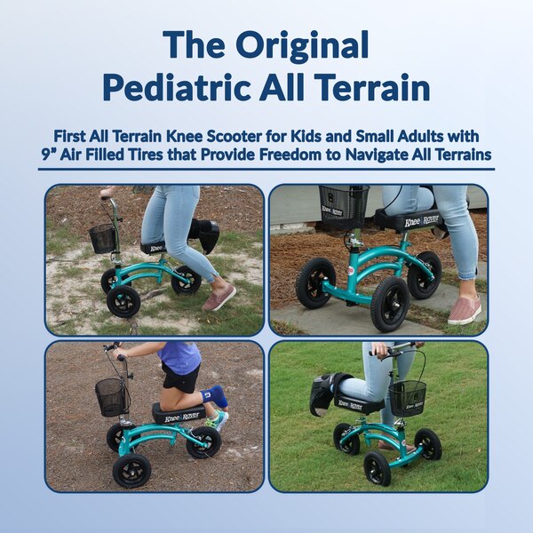 KneeRover Small Petite Adult All Terrain Knee Scooter Knee Walker