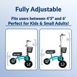 KneeRover Small Petite Adult All Terrain Knee Scooter Knee Walker, thumbnail image