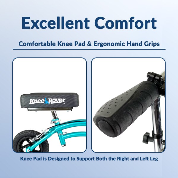 KneeRover Small Petite Adult All Terrain Knee Scooter Knee Walker