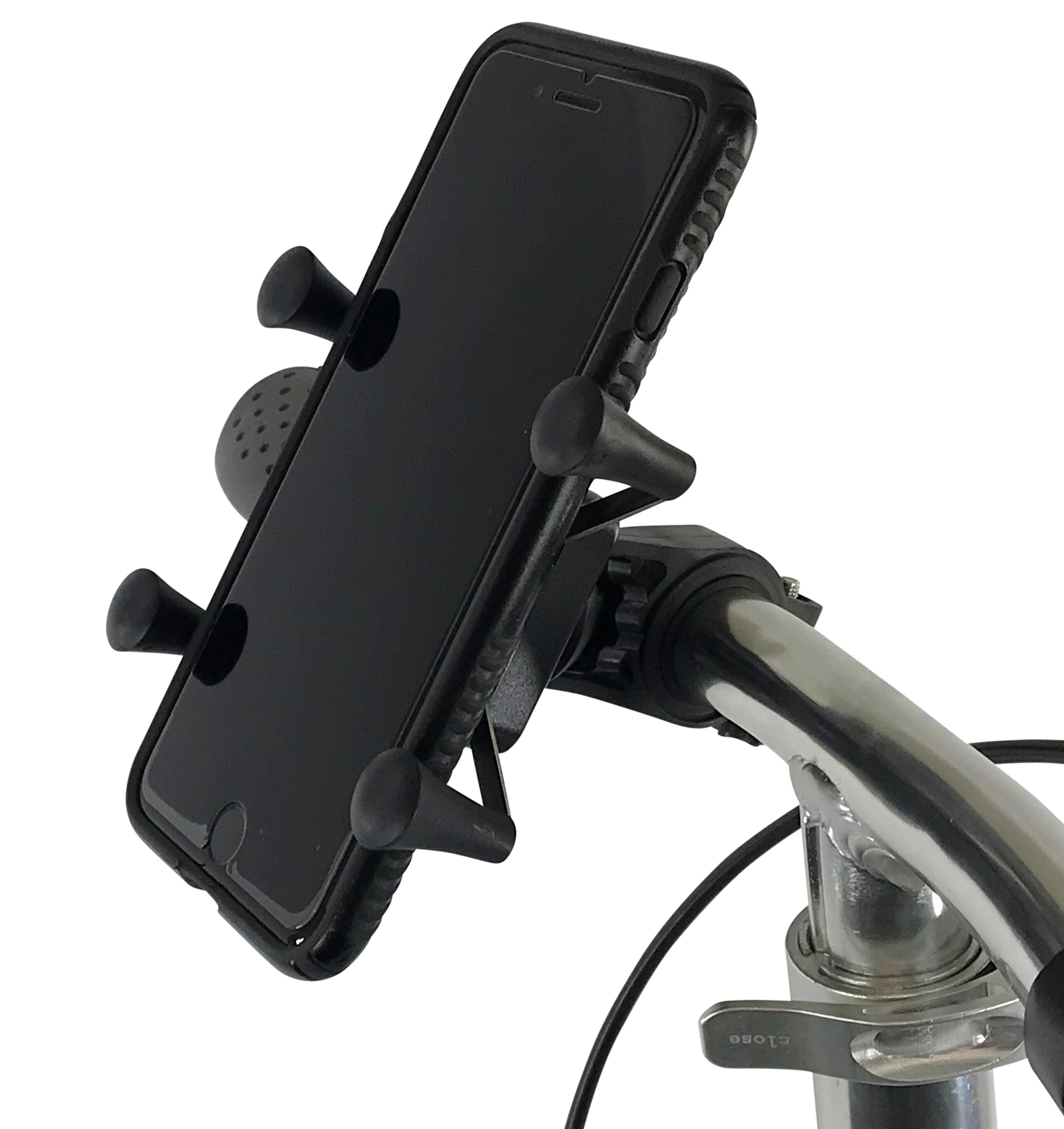 KneeRover Universal Deluxe Phone Holder Mount Designed for Knee Scooters