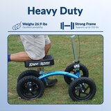KneeRover QUAD All Terrain Knee Walker in Metallic Blue, thumbnail image