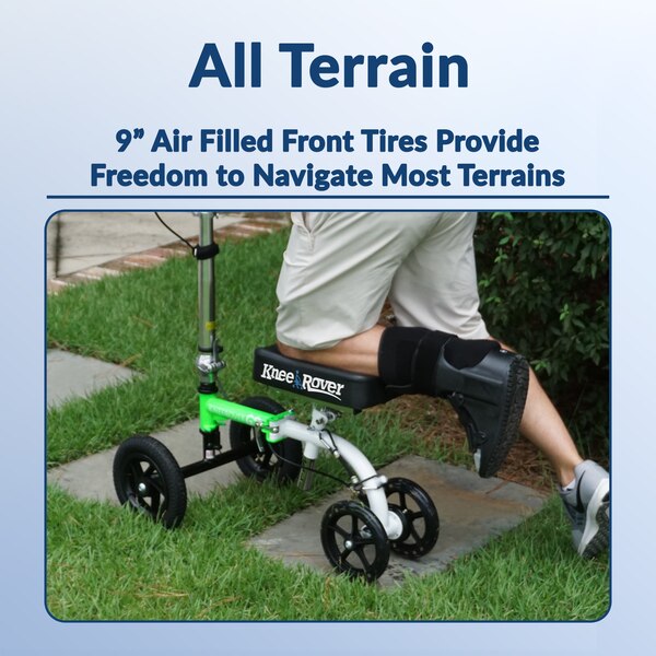 KneeRover GO HYBRID All Terrain Knee Scooter