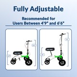 KneeRover GO HYBRID All Terrain Knee Scooter, thumbnail image