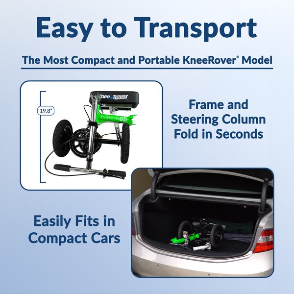 KneeRover GO HYBRID All Terrain Knee Scooter