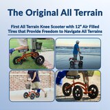 KneeRover All Terrain Knee Walker Knee Scooter, thumbnail image