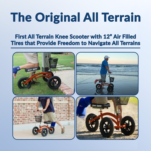 KneeRover All Terrain Knee Walker Knee Scooter
