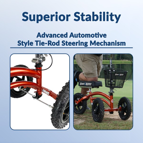 KneeRover All Terrain Knee Walker Knee Scooter