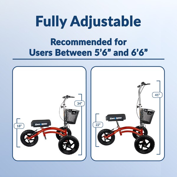 KneeRover All Terrain Knee Walker Knee Scooter