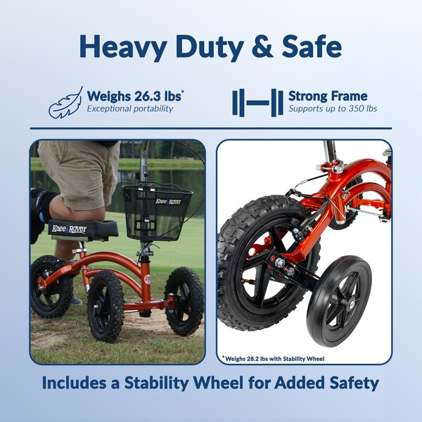 KneeRover All Terrain Knee Walker Knee Scooter