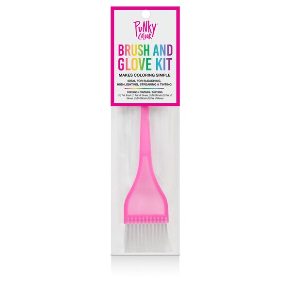 Punky Color Brush & Glove Hair Color Tool Kit