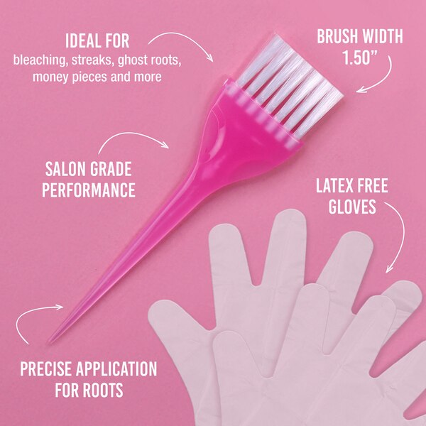 Punky Color Brush & Glove Hair Color Tool Kit