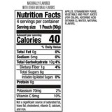 Mott's, No Sugar Added Strawberry Applesauce 4ct, 3.2 oz, thumbnail image