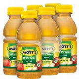 Mott's 100% Apple Juice, 6 ct, 8 oz, thumbnail image