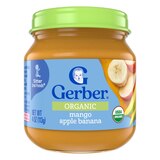 Gerber Organic 2nd Mango Apple Banana (Jar), 4 OZ, thumbnail image