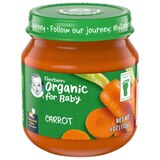 Gerber Organic 1st Foods Carrots (Jar), 4 OZ, thumbnail image