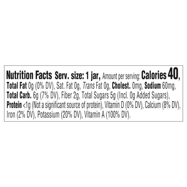Gerber Organic 1st Foods Carrots (Jar), 4 OZ