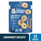 Gerber Snacks for Baby Biscuits, Arrowroot, 5.5 OZ, thumbnail image