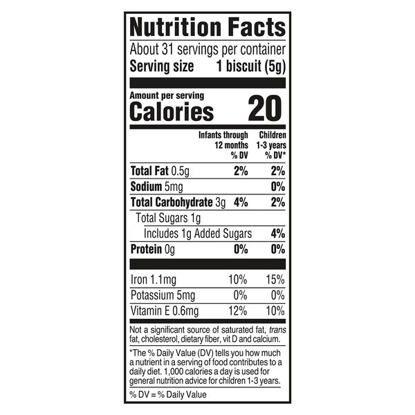 Gerber Snacks for Baby Biscuits, Arrowroot, 5.5 OZ